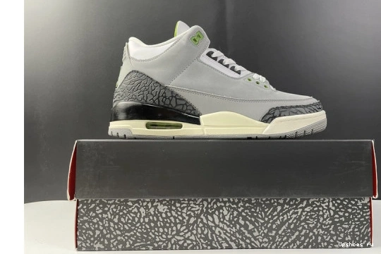 Jordan Air 3 Retro 136064-006 Chlorophyll 136064-006 0610